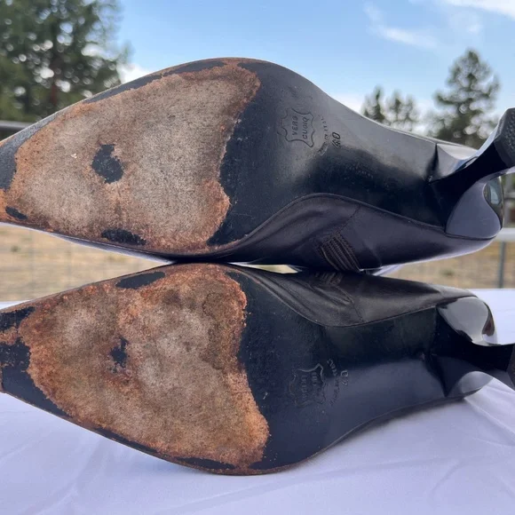 Chuckies New York Brown Leather Booties | Size 40 | US Size 9 - Picture 7 of 9